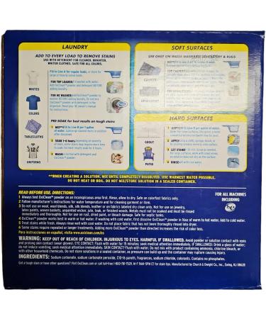 OxiClean Versatile Stain Remover - Concentrated Formula 290 Loads 9.28 lbs | International Shipping Available - Buy Online on GoSupps.com