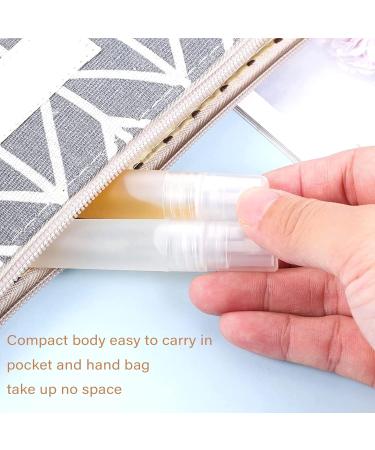 5ml Refillable Frosted Spray Bottle - Mini Perfume Atomizer for Travel & Makeup | Includes 2 Fillers - Buy Online on GoSupps.com