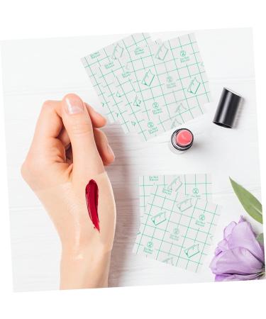 200 pi ces Palette de Maquillage Jetable Adh sive Stickers Transparents pour M lange Fond de Teint L vres Outil Cosm tique Pratique pour Usage Quotidien - Buy Online on GoSupps.com