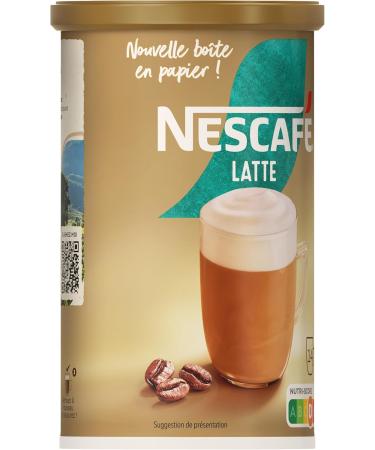 Nescaf Cappuccino Latte Instant Coffee 252g Box - Buy Online on GoSupps.com