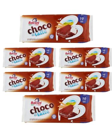 Balconi Snacks ChocoLatte Stracciatella 6 Pieces From 350 Gr