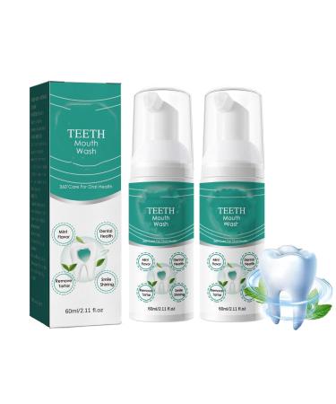 IFFANY Teeth Mouthwash, Oral Care Mouthwash, Teeth Whitening Foam Mouthwash, Deep Cleaning Toothpaste for Fresh Breath