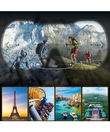 VR Smart 3D Glasses - HD Blue Light Protection with Game Handle - Android/iOS Compatible - Black - Buy Online on GoSupps.com