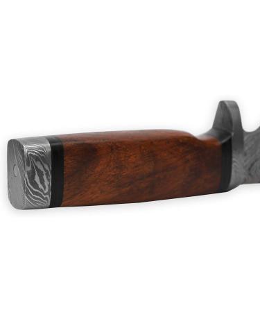 Perkin Damascus Hunting Knife with Sheath - Premium Hunting Knife for Outdoor Adventures - Model 2213 - Buy Online on GoSupps.com