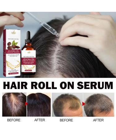 Hair Growth Oil | Jojoba & Wild Oil - Natural Anti-Frizz Density Boost for Men & Women - 30 ml | Aznever - Buy Online on GoSupps.com