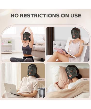 Hottoerak Red Light for Face upgrade 850nm Near-Infrared Light & 660nm Red Light Professional Red Light Lamp at Home Gray - Buy Online on GoSupps.com