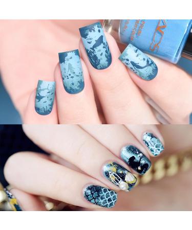 Niceneeded 13Pcs Nail Stamping Stamper Kit - Summer Nail Art Stamps & Storage - Perfect for Creative Nail Designs - Buy Online on GoSupps.com