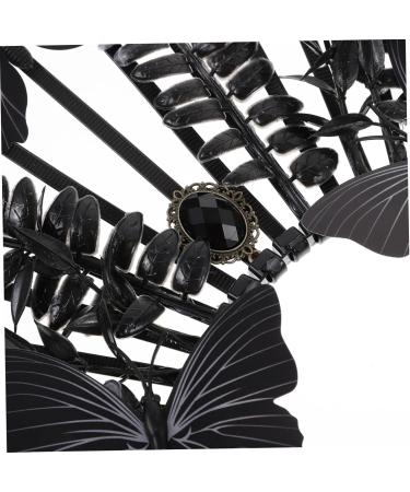 Didiseaon Gothic Dark Retro Butterfly Halloween Hair Accessories Headband (black) Hair Ornaments for Women Butterflies Decor Halloween Party Accessory Evening Party Accessory - Buy Online on GoSupps.com