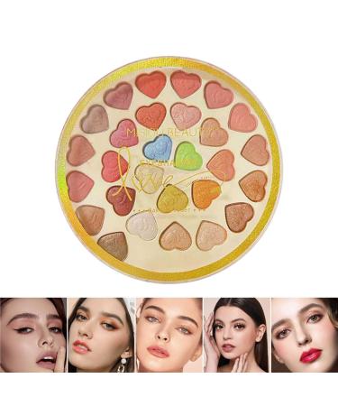 Makeup Palettes | Eyeshadow Palette for Brown Eyes 28 Colors Matte Eyeshadow Palette Long Lasting Waterproof Smokey Powder Cosmetics Halloween Makeup Kit Kagrote