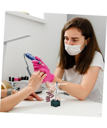 minkissy Nail Stands for Nail Art Nail Practice Holder Nail Tips Display Holder Clear Nail Sample Stick Nail Stand Display Nail Art Supply Nail Practice Stand Spiral Nail Manicure Acrylic - Buy Online on GoSupps.com