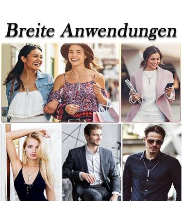 Rtbrcg 2-Piece Breath Chain - Smoke Cessation & Stress Relief Necklace for Meditation & Breathing Exercises | Perfect for Men & Women - Buy Online on GoSupps.com