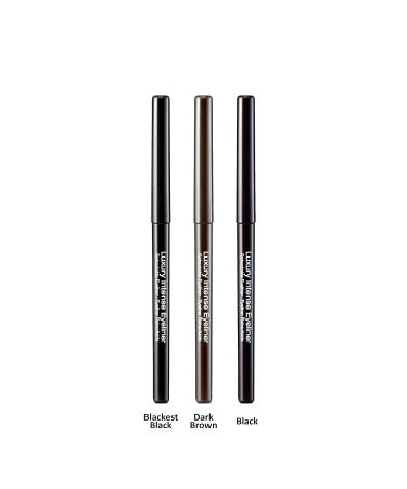 KISS New York Professional Luxury Intense Eyeliner 3 PACK Black - Long-Lasting Formula - Buy Online on GoSupps.com