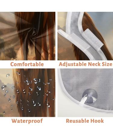 Beard Bib Apron - Hair Catcher for Men | Perfect Father's Day & Christmas Gift | Lion Design - Buy Online on GoSupps.com