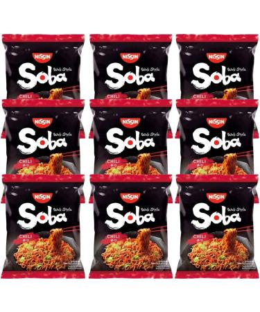  Nissin Nissin Soba Fried Instant Noodles Yakisoba 109g 9 servings CHILLI - Buy Online on GoSupps.com