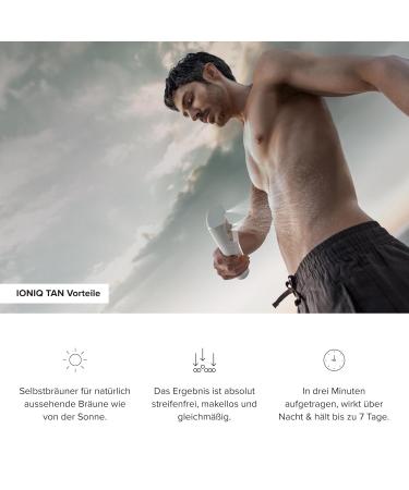 Ioniq Skincare Starter Kit | Tan Medium - Natural Strip-Free Glow in 3 Minutes - Magnetic Skin Technology - Up to 7 Days of Radiance | International Shipping - Buy Online on GoSupps.com