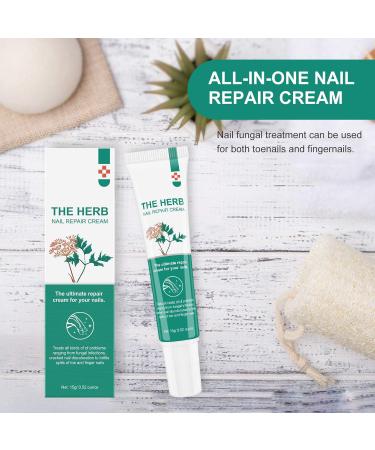 Maximum Strength Nail Repair Cream - Treat Toenail Fungus, Repair Damage & Discoloration, Restore Healthy Nails - Buy Online on GoSupps.com