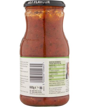 Loyd Grossman Tomato and Basil Cooking Sauce 660g Jar - Authentic Italian Flavors - Buy Online on GoSupps.com