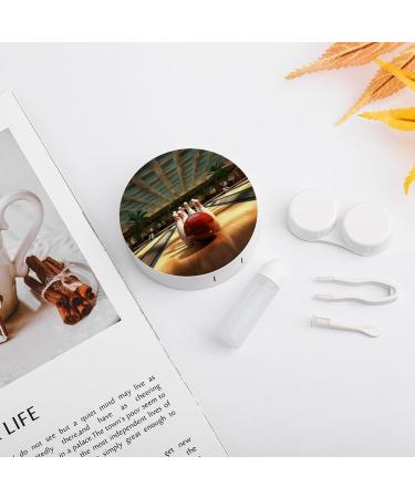 Contact Lens Case Bowling Club - Portable Travel Storage Box for Contact Lenses - Buy Online on GoSupps.com