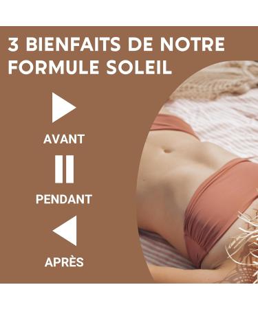 SUN FORMULA | Rapid and Optimized Tanning | Carrot Betacarotenes Selenium Burdock Copper | Skin Preparation and Protection | Hal Complexion | 30 days | Food Supplement - Buy Online on GoSupps.com