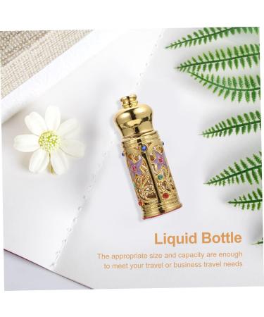 Ipetboom Essential Oil Empty Bottle Essential Oil Bottle Perfume Bottle Vintage Decor Arabic Perfumes for Women Mini Containers Glass Perfume Containers Portable Bottle Filling - Buy Online on GoSupps.com