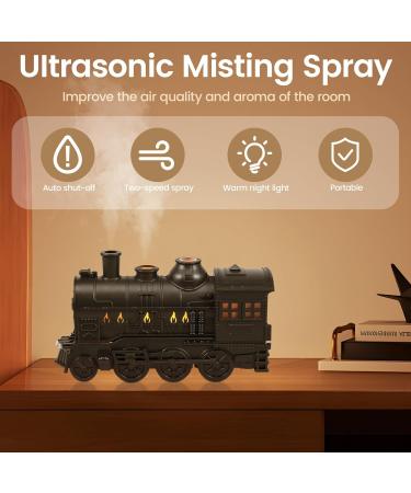 Train Essential Oil Diffuser 300ml Train Diffuser for Essential Oils Large Room Quiet Humidifier Essential Oil Diffuser Train Aromatherapy Diffuser Cool Mist Humidifier for Home Bedroom Office - Buy Online on GoSupps.com