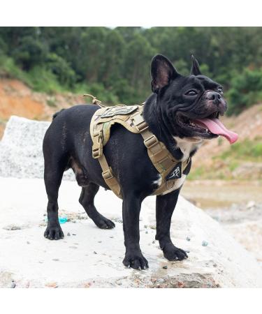 Oneigris Dog Harness - Fire Watcher Tactical Dishes No-Pull D-Ring 1000D Nylon XS Multicolored | International Shipping Available - Buy Online on GoSupps.com