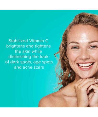 ClarityRx C-Results Vitamin C Brightening Serum | Natural Anti-Aging Treatment for Dark Spots & Acne Scars - 1 Fl Oz - Buy Online on GoSupps.com