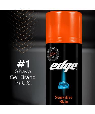 Edge Men's Sensitive Skin Shave Gel with Aloe - 2.75 oz - Buy Online on GoSupps.com