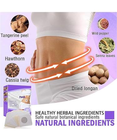 60 Pcs Belly Patches - Toning  Firming & Sweatproof Waterproof Stickers for All | Purple (2 Boxes) - Buy Online on GoSupps.com