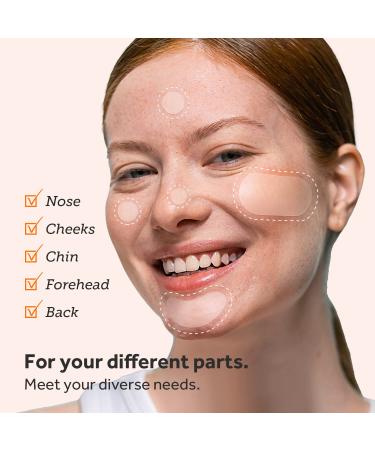 Hydrocolloid Acne Patches with Tea Tree Oil - 138 Patches for Face, Chin, Nose, Body - Salicylic Acid Treatment for Large Zits - Buy Online on GoSupps.com