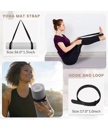 UMIA Yoga Mat Bag with Strap | Exercise Yoga Mat Carrier for 1/4-inch Thick Mat | Black - Buy Online on GoSupps.com