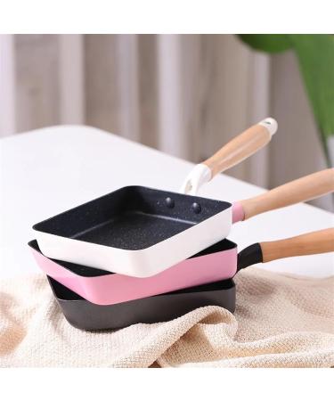 ZINXY Aluminum Nonstick Frying Pan Wooden Handle Saucepan Omelet Pancake Cooking Pot Skillet Kitchenware Kitchen Cookware Utensils (Color : P) - Buy Online on GoSupps.com