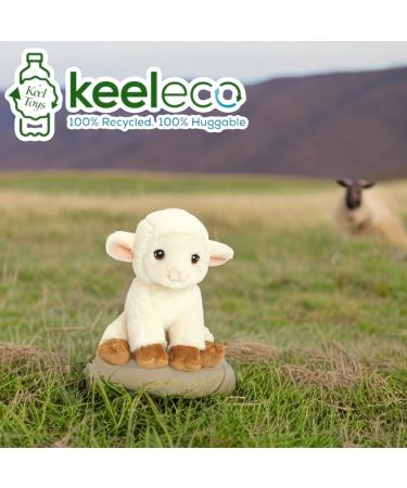 Deluxe Eco-Friendly Plush Sheep Toy | Soft & Cuddly | 100% Recycled Material - Buy Online on GoSupps.com