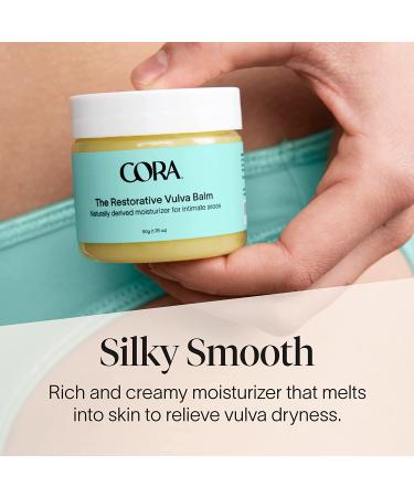 Organic Cora Vulva Balm: Natural Moisturizer for Feminine Dryness - Buy Online on GoSupps.com