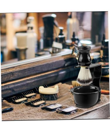 Premium Grooming & Shaving Stand Kit | Razor Brush Holder Soap Bowl Rack & Organizer for Travel - Safety Razor Rack & Shaving Tool Storage - Buy Online on GoSupps.com