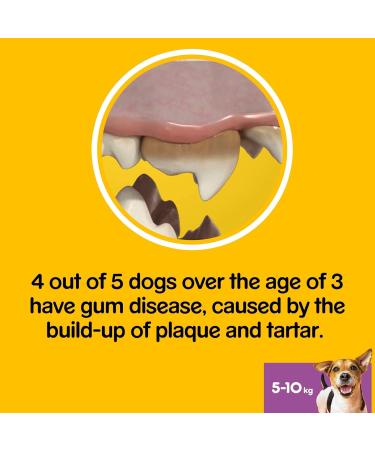 Pedigree Dentastix Fresh Daily Dental Chews Small Dog - 112 Sticks (4 x 440g) - Flavor 5 - Buy Online on GoSupps.com