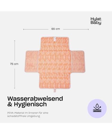 Hylat Baby Foldable Changing Mat - Travel-Friendly Pink Changing Mat for Active Families - Buy Online on GoSupps.com