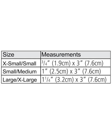 Rolyan 53348 Tapered Elastic Finger Sleeve - Pack of 6, Size Large/X-Large | Compression for Edema, Swelling & Joint Relief - Buy Online on GoSupps.com