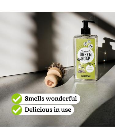 Marcel's Green Soap Hand Soap - Tonka & Muguet | 100% Eco-Friendly Vegan & Biodegradable - 500ml Pack - Buy Online on GoSupps.com