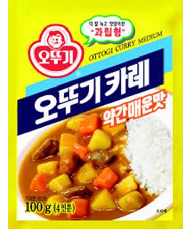 Ottogi Curry Powder 3.52 Oz 10 Pack Combo (Medium)