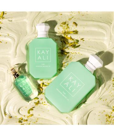 Huda KAYALI Beauty Yum Pistachio Gelato | 33 Eau de Parfum Intense Travel Size Spray (10 ml/0.33 fl oz) Pistachio Bergamot Ice Cream Rum Hazelnut Cardamom Lily-of-the-Valley Peony Pear Jasmine Geranium Raspberry White Peach Whipped Cream Marshmallow Cotto - Buy Online on GoSupps.com