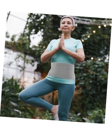 FRCOLOR 2 Pcs Charcoal Waist Support Lumbar Belt | Comfortable Cotton Waist Protector & Support Brace for Optimal Back Pain Relief - Buy Online on GoSupps.com