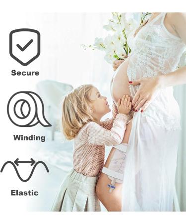 EUPSIIU 8 Pcs Fix Leg Bag Straps Urine Drainage Bag Strap Catheter Fix Leg Strap Fixation Tapes Velcro Strap Catheter Tube Holder Catheter Leg Strap for Incontinence Urine Bag (White) - Buy Online on GoSupps.com