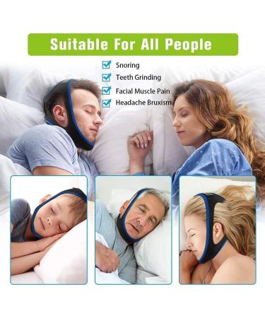 Drimm Anti Snoring Chin Strap - Adjustable Breathable Sleep Aid for Men and Women - Stop Snoring and Improve Sleep Quality! - Buy Online on GoSupps.com