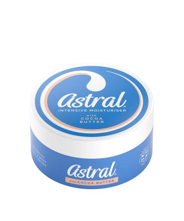Astral Face & Body Intensive Moisturiser Cream with Cocoa Butter 200ml Cocoa Butter 200 ml (Pack of 1)