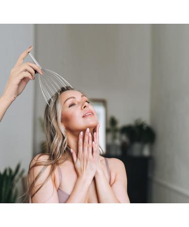 Buy Greenkoala Head Massage Device | 20-Finger Metal Handle Relaxation Tool | Premium Head Crawler & Free Finger Massage Ring | Wellness Essential - Buy Online on GoSupps.com