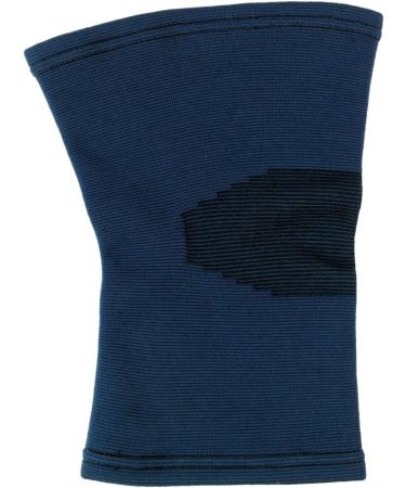 Medical Grade XXL Navy Elastic Compression Knee Support Sleeve - 46-50cm - Buy Online on GoSupps.com