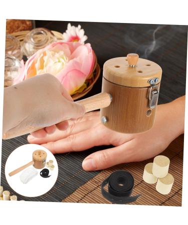 Frcolor Moxibustion Tool Set - 4 Portable Hand Devices & Metal Stand for Optimal Moxibustion Therapy - Cycling & Cooking Cap Included - Buy Online on GoSupps.com