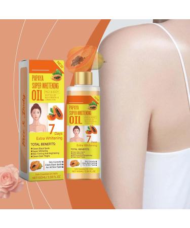 Soft 7 Turmeric Oil Veetgold Body Oil Veetgold Turmeric Oil Veetgold Turmeric Body Oil Soft 7 Body Oils Turmeric Body Oil for Face & Body Moisturizer (. Papaya 100 ml) - Buy Online on GoSupps.com