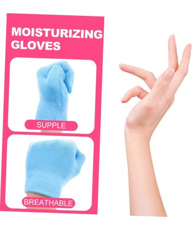 Healeved 1 Pair Night Moisturizing Gloves Moisturizing Hand Covers Dry Hands Lotion Care Hand Gloves Moisturizing Gloves for Dry Hand Exfoliating Gloves Salon Accessories Nursing Cover Spa 19.5x12.2x0.4cm - Buy Online on GoSupps.com